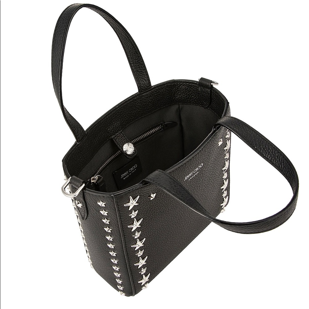 Jimmy Choo Pegasi Mini Leather Tote